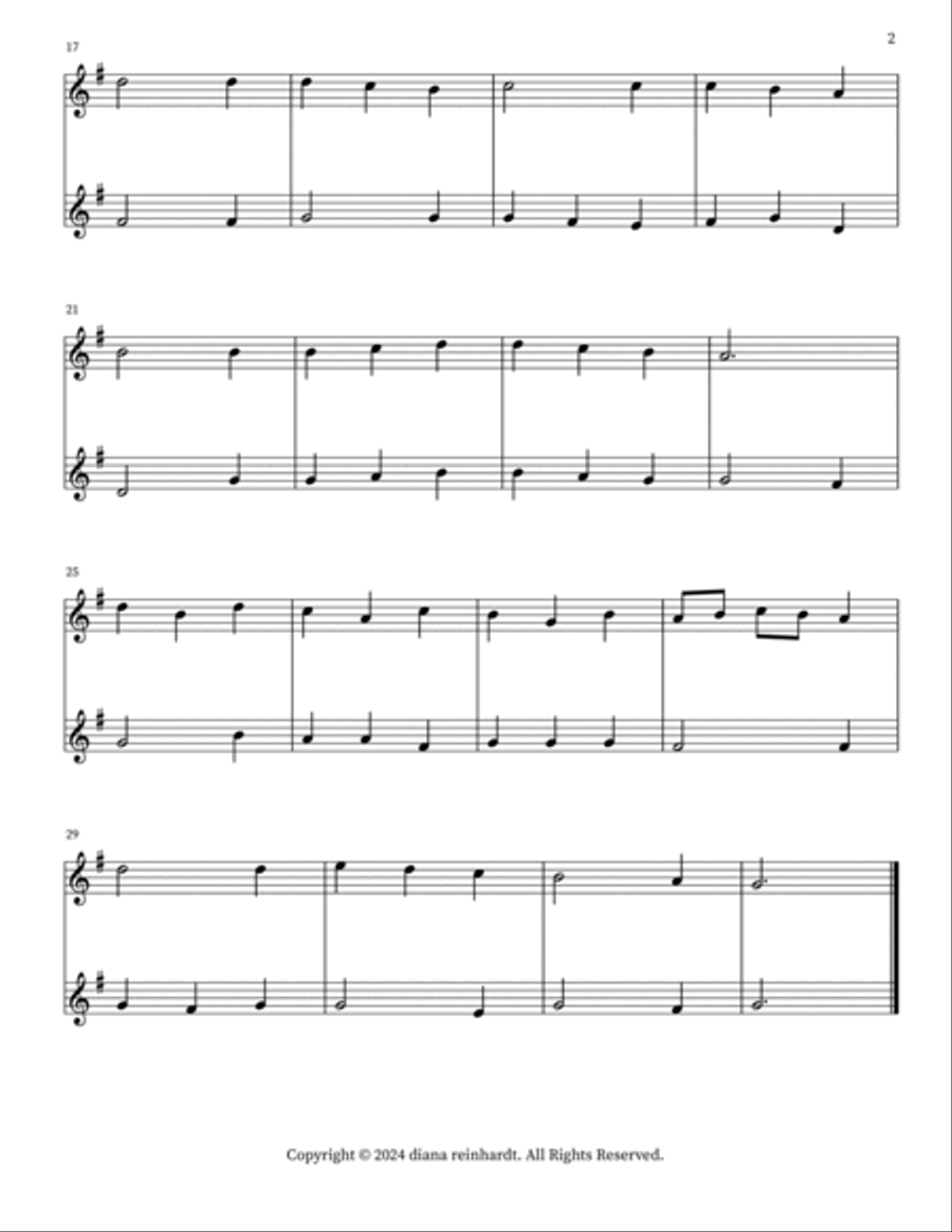 Alleluia! Sing to Jesus Clarinet scores gallery preview page 2