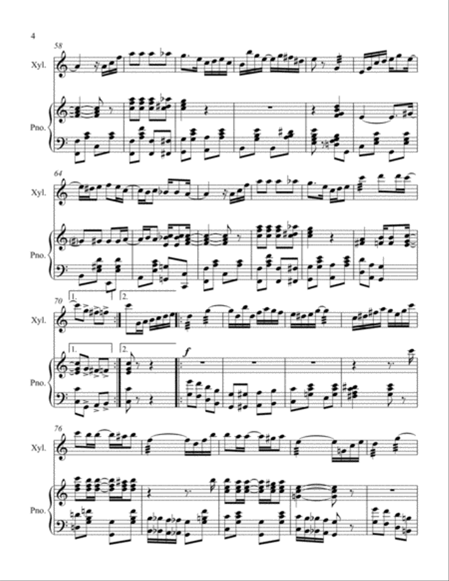 Weeping Willow Piano scores gallery preview page 4