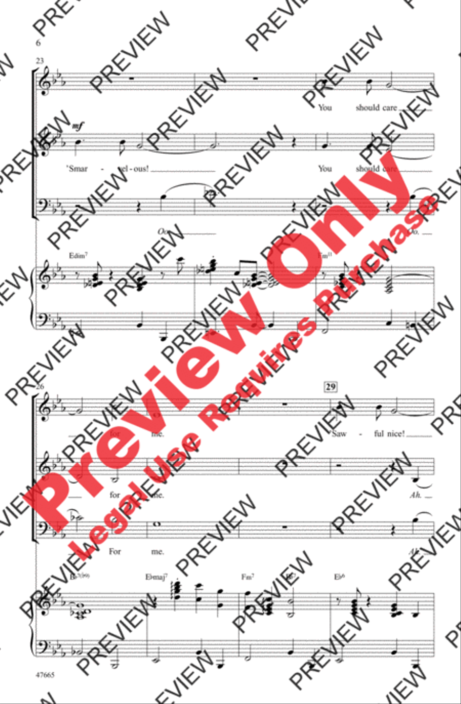 I Got Gershwin! 4-Part scores gallery preview page 6