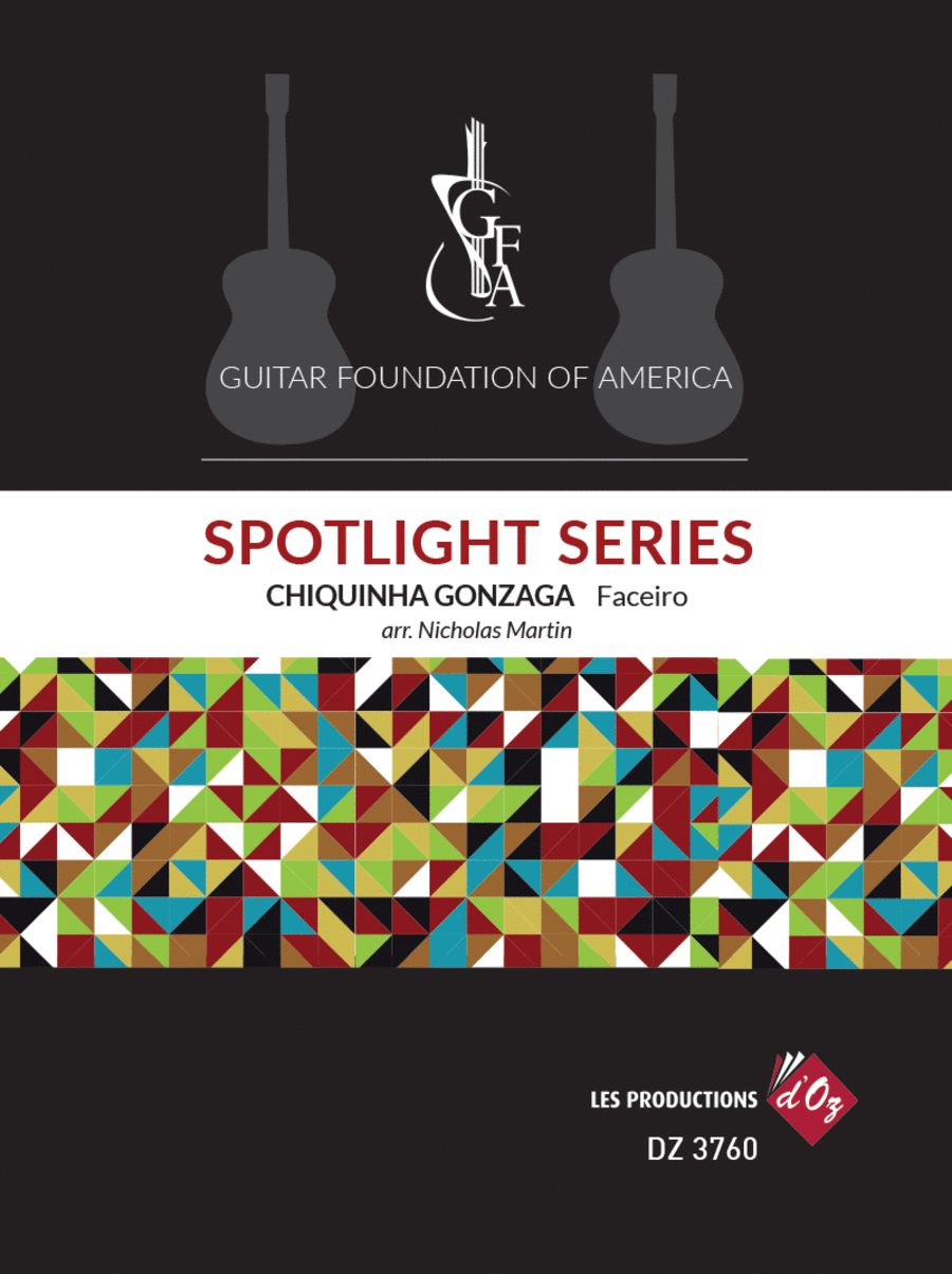 GFA Spotlight Series, Faceiro Classical Guitar scores gallery preview page 1