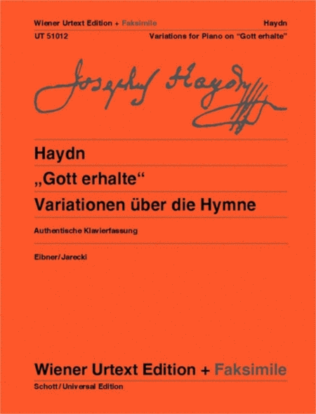 Variations on the Hymn  Gott erhalte 