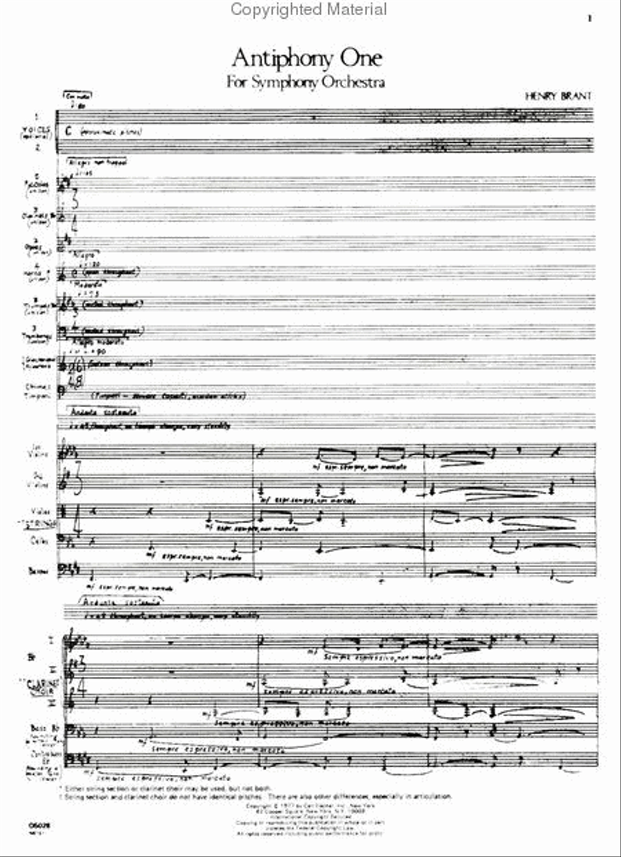 Antiphony One Orchestra scores gallery preview page 2