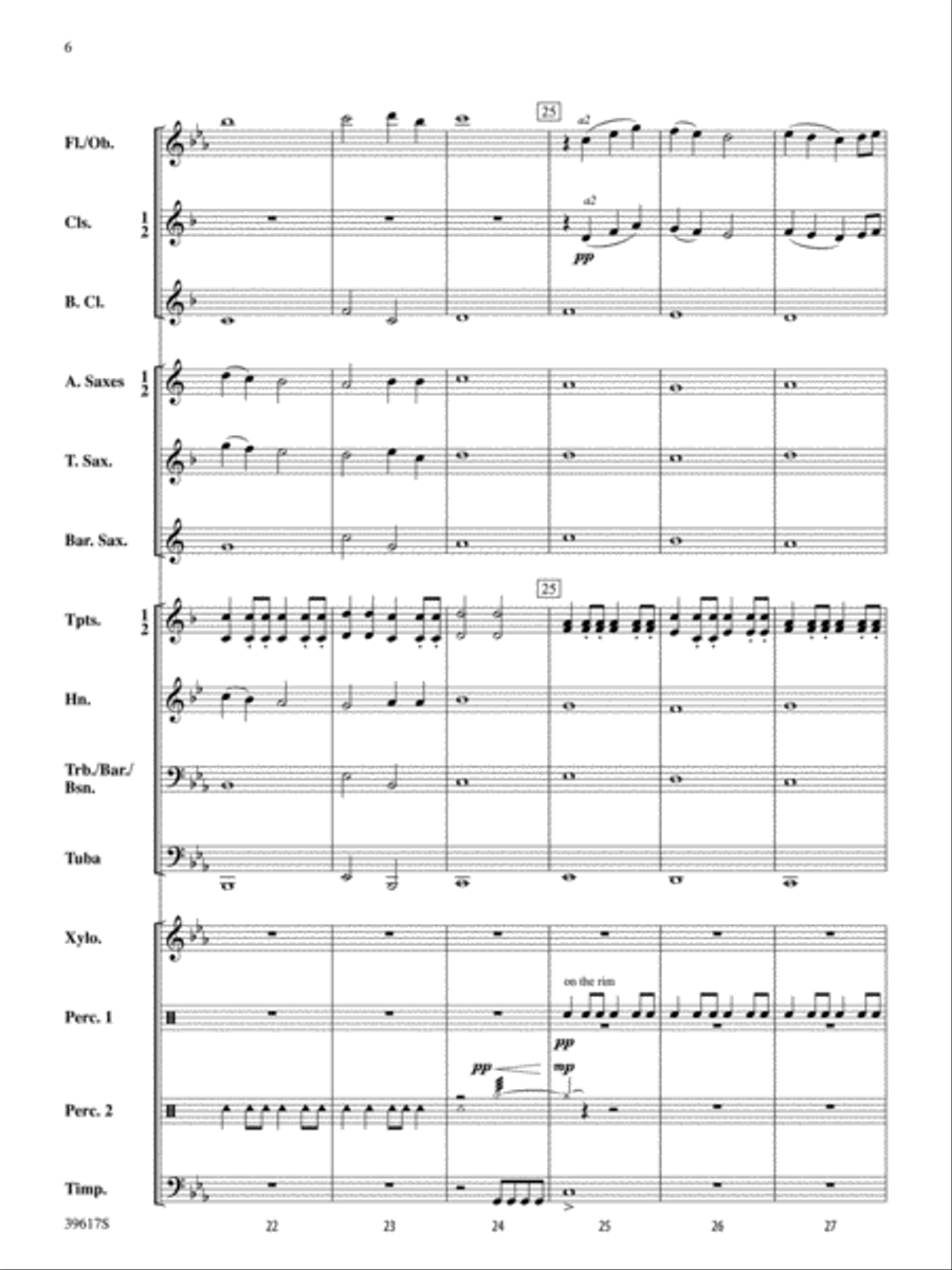 Legend of the Irish Giant: Score Concert Band scores gallery preview page 6