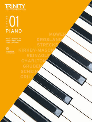 Book cover for Piano Exam Pieces & Exercises 2018-2020: Grade 1 (book, CD & teaching notes)