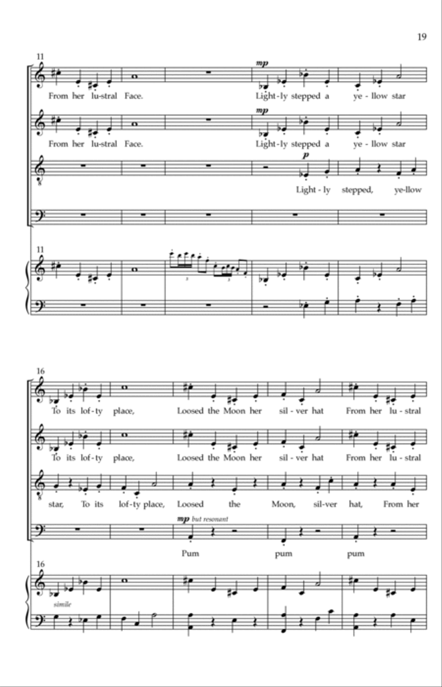 Three Nocturnes Three Nocturnes Divisi scores gallery preview page 15