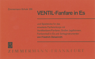 Book cover for Schule für Fanfare in Es mit 3 Ventilen (Signal-Trompete)