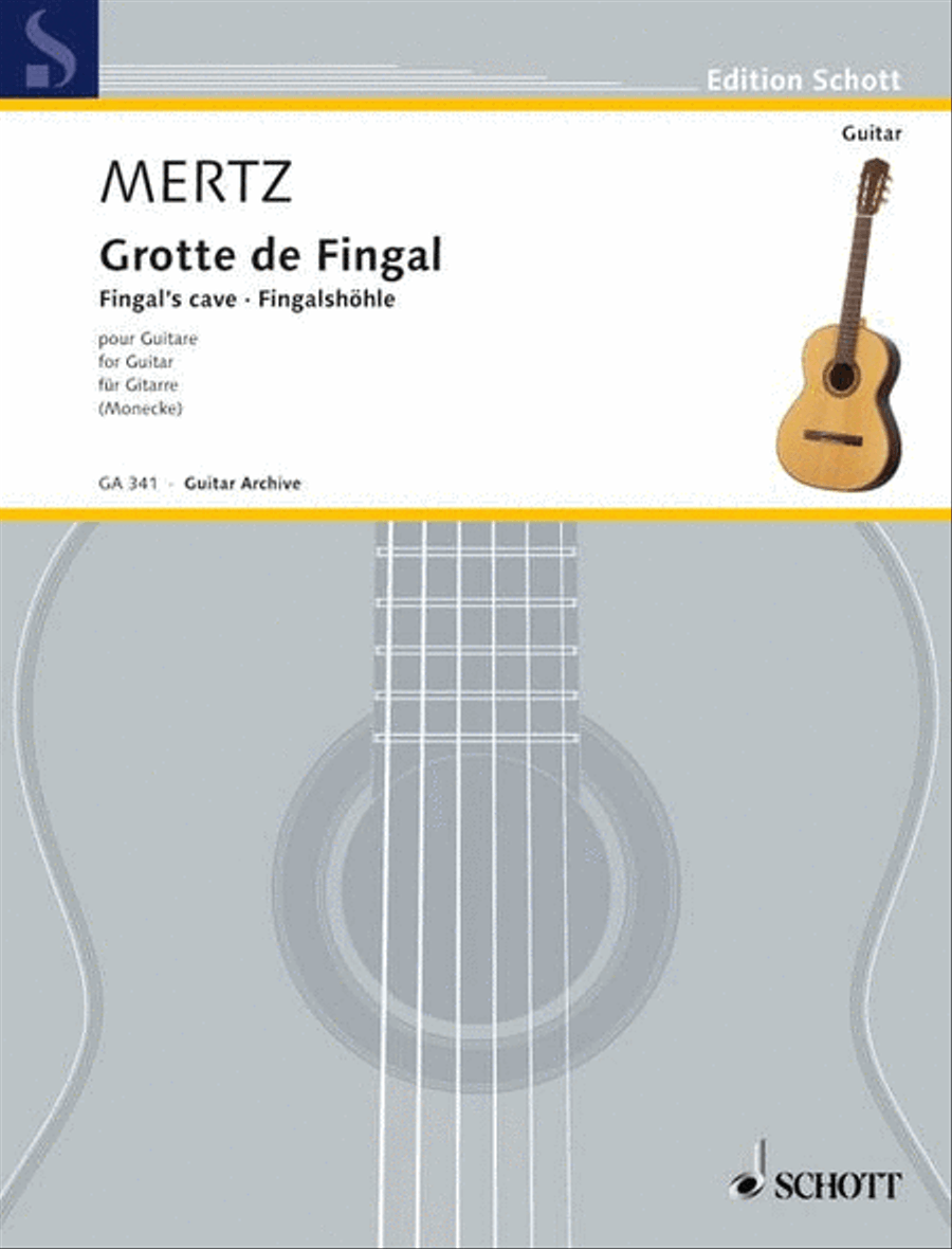 Fingal's cave Classical Guitar scores gallery preview page 1