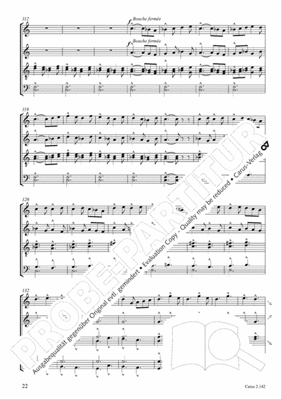 Christmas Carols of the World. Choral collection 4-Part scores gallery preview page 24