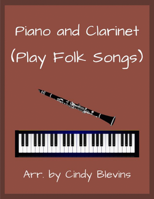 Book cover for Piano and Clarinet (Play Folk Songs)