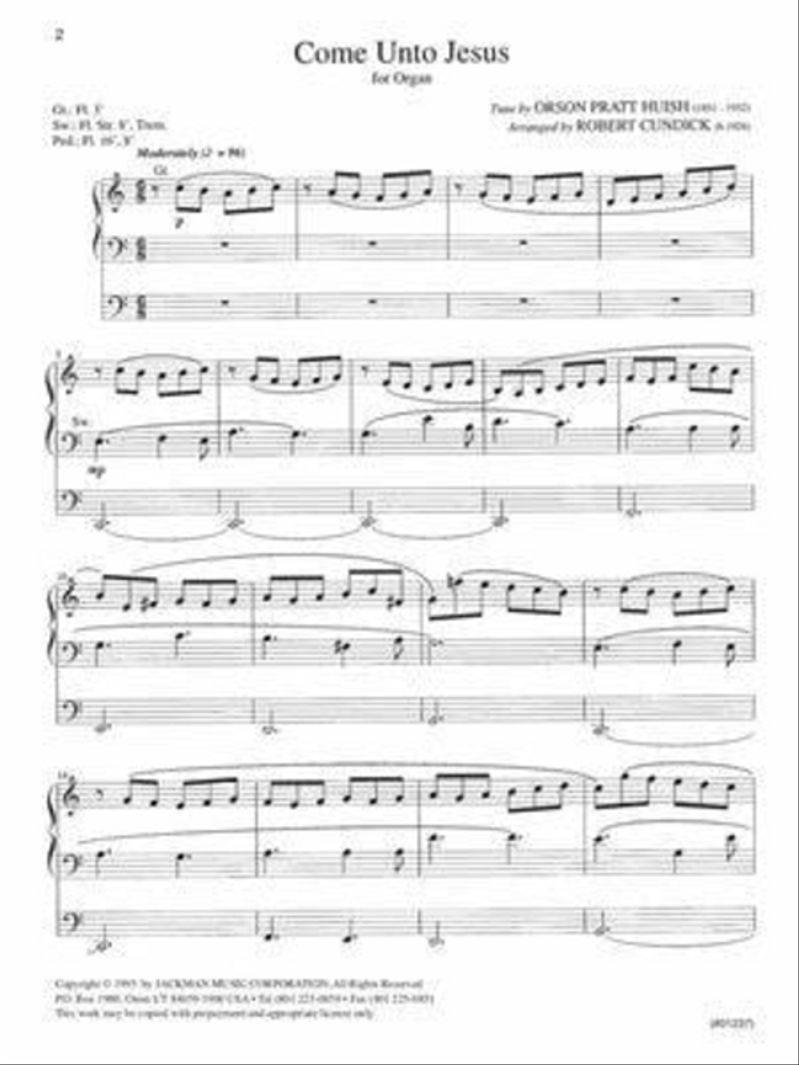 Trilude 1 - Organ Solos Trilude 1 - Organ Solos Organ Solo scores gallery preview page 2