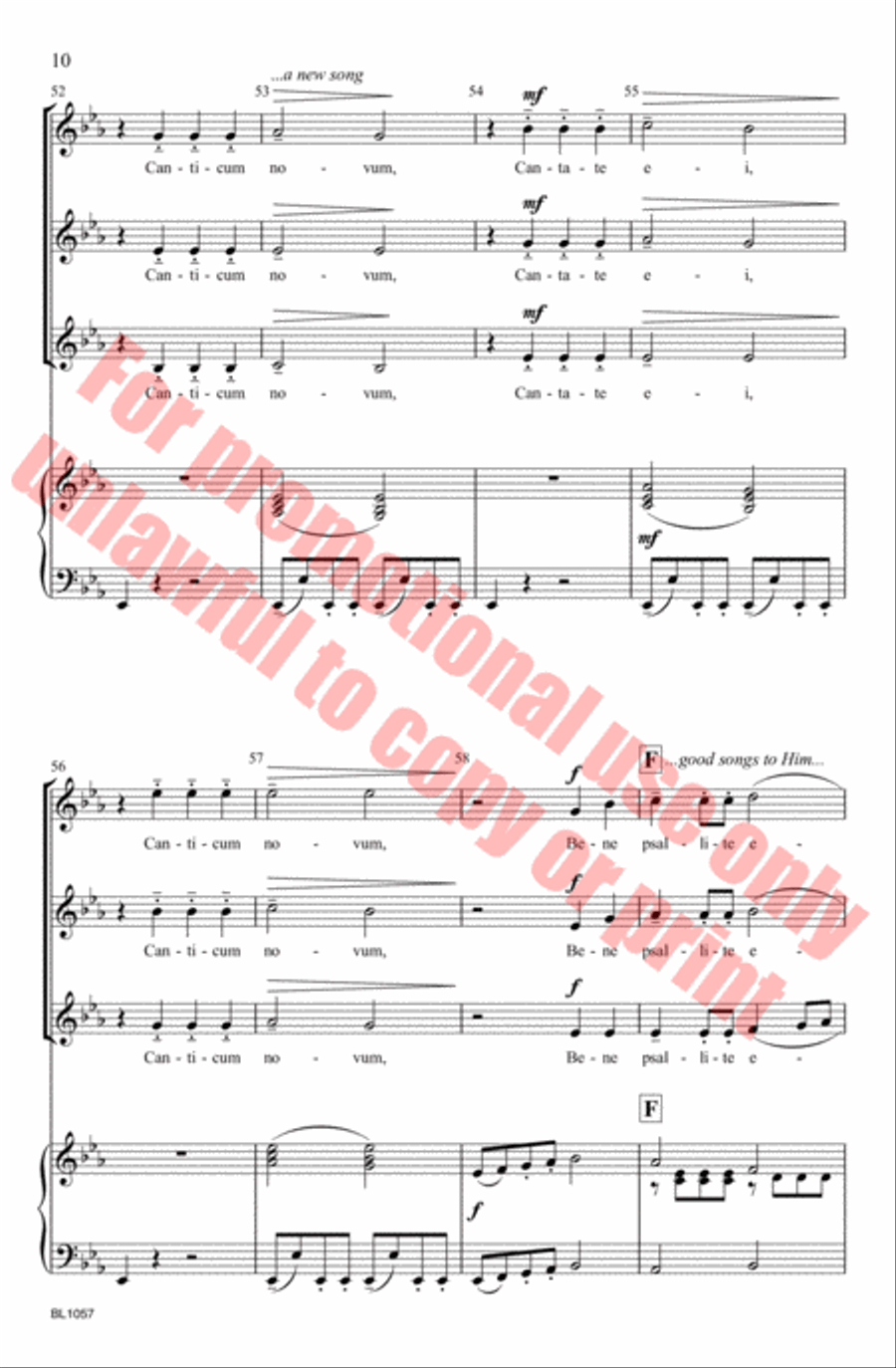 Exultate Justi SSA scores gallery preview page 11
