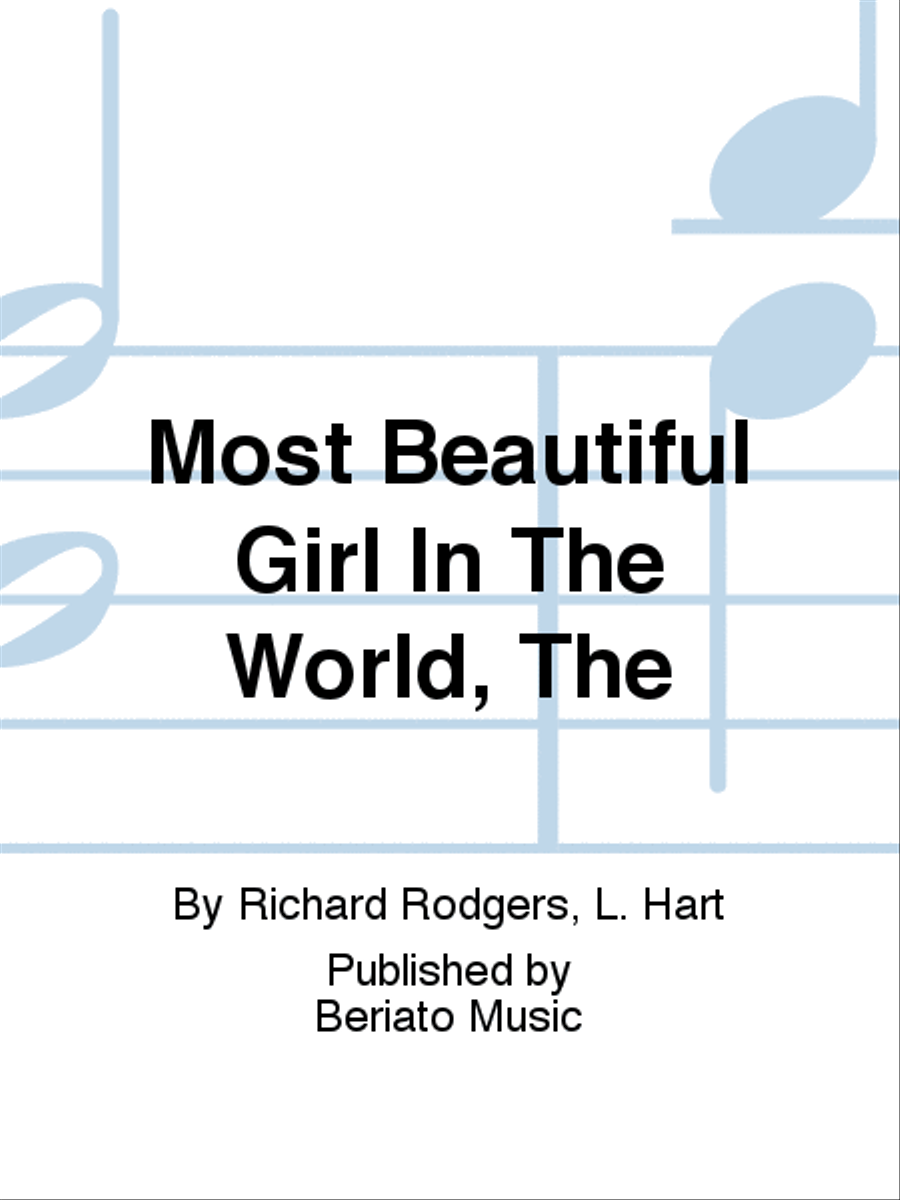Most Beautiful Girl In The World, The Piano, Vocal, Guitar scores gallery preview page 1