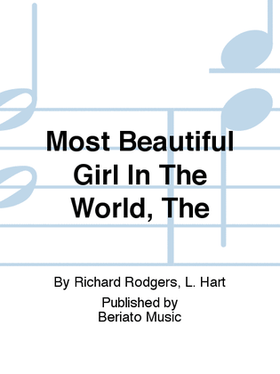 Book cover for Most Beautiful Girl In The World, The
