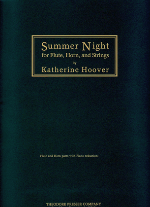 Book cover for Summer Night