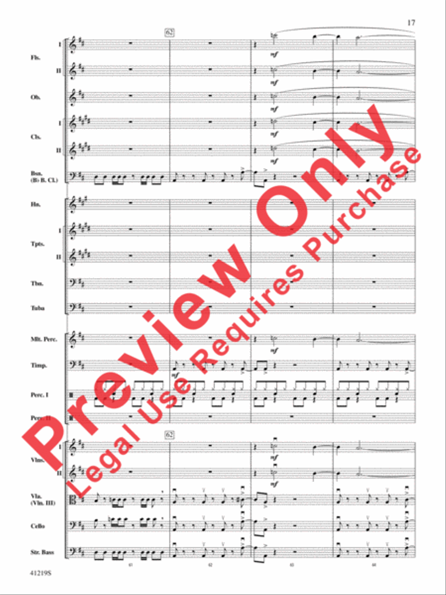 Led Zeppelin Reunion Full Orchestra scores gallery preview page 18