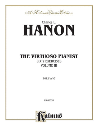 Book cover for The Virtuoso Pianist, Volume 3