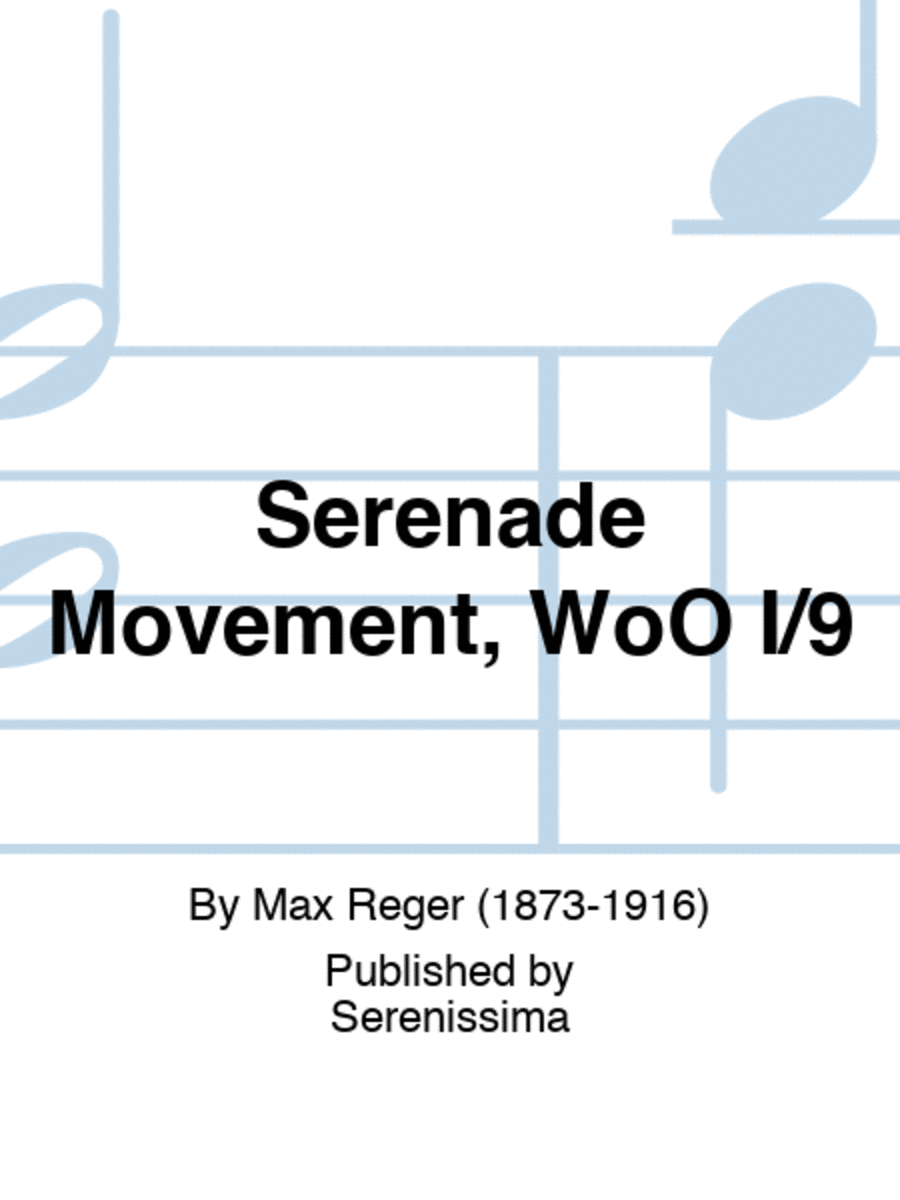 Serenade Movement, WoO I/9 Set of Parts scores gallery preview page 1