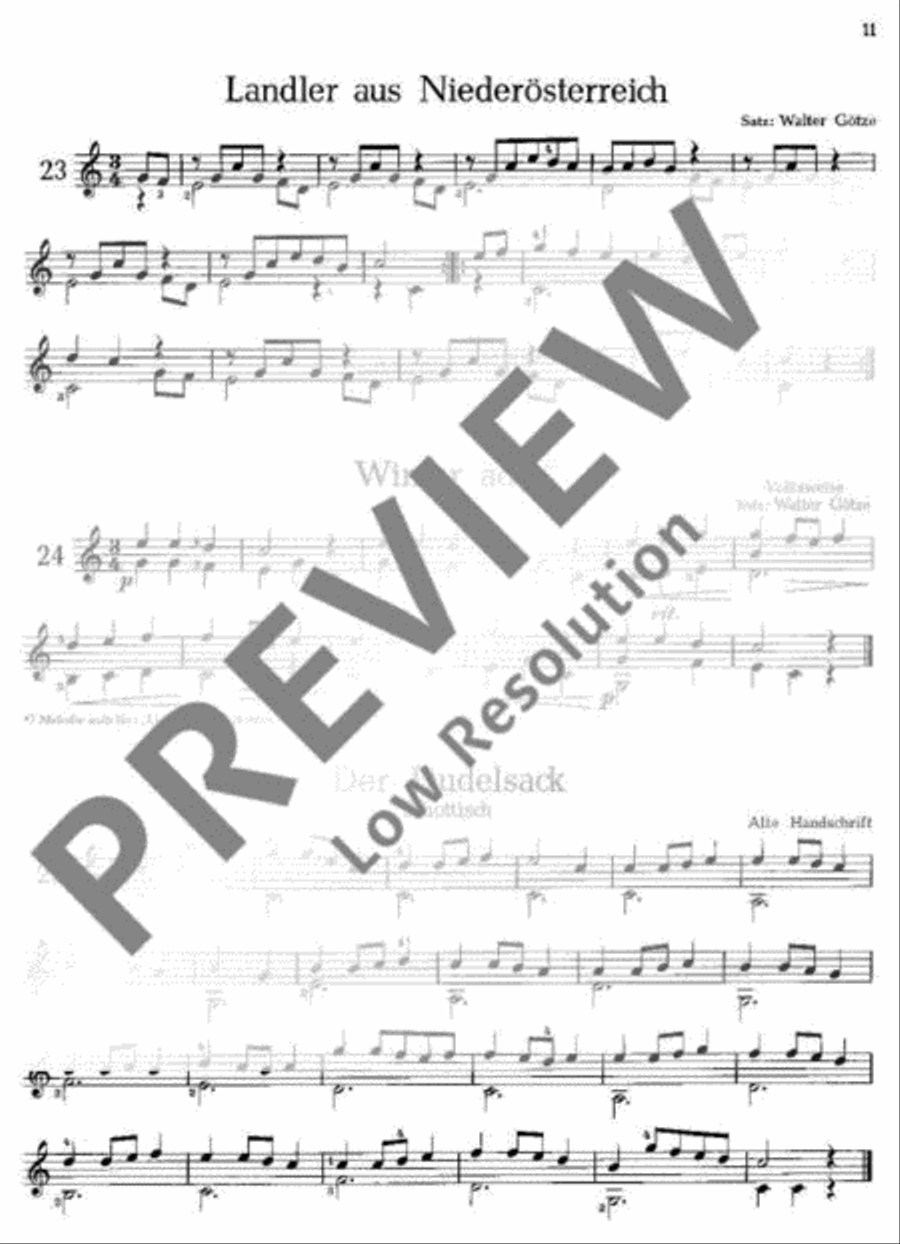 Guitar Playing for Beginners Easy Guitar scores gallery preview page 12