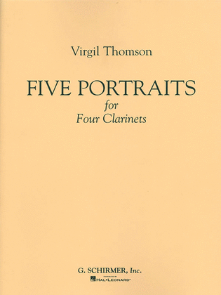 5 Portraits for 4 Clarinets