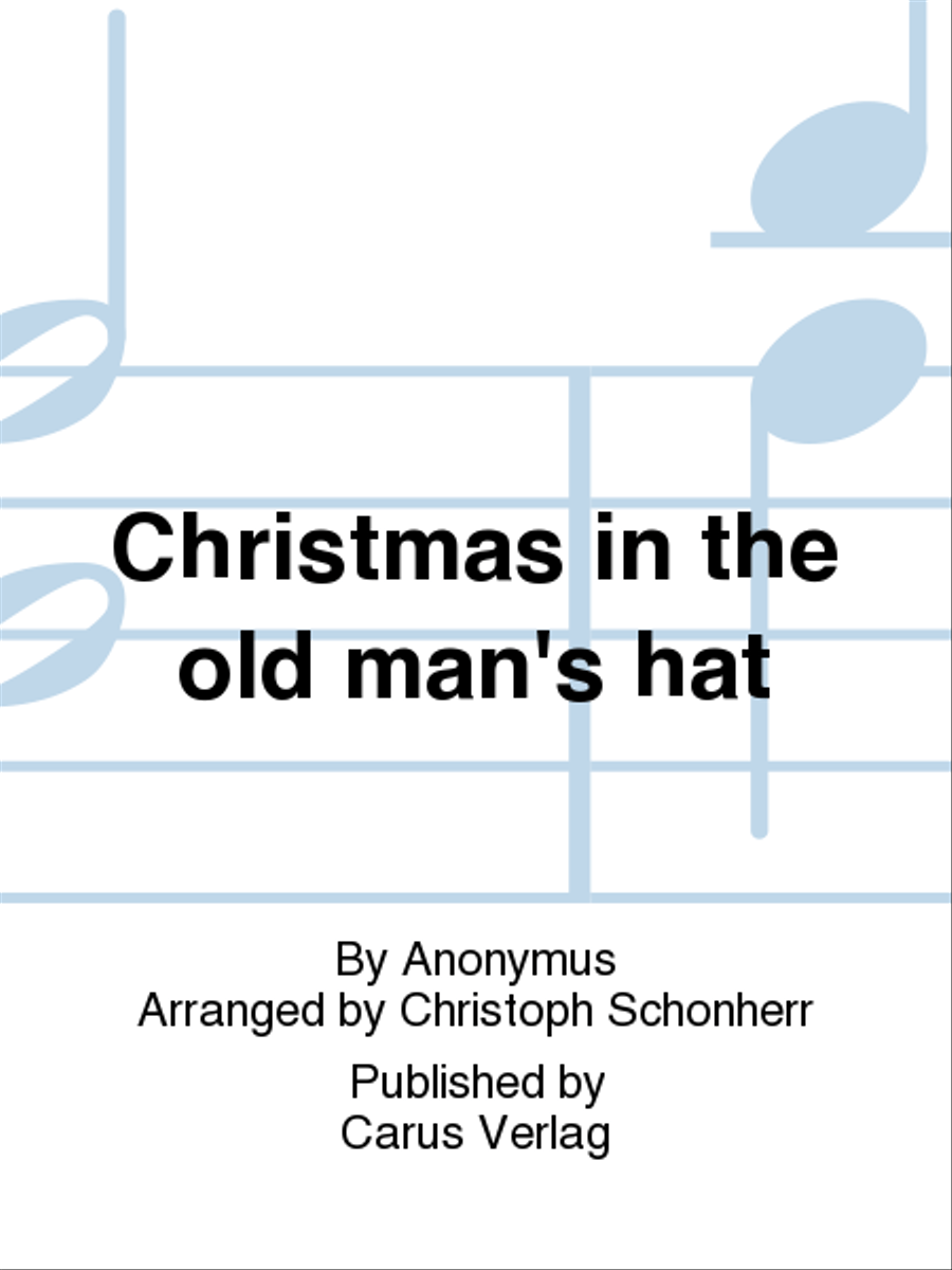 Christmas in the old man's hat 3-Part scores gallery preview page 1
