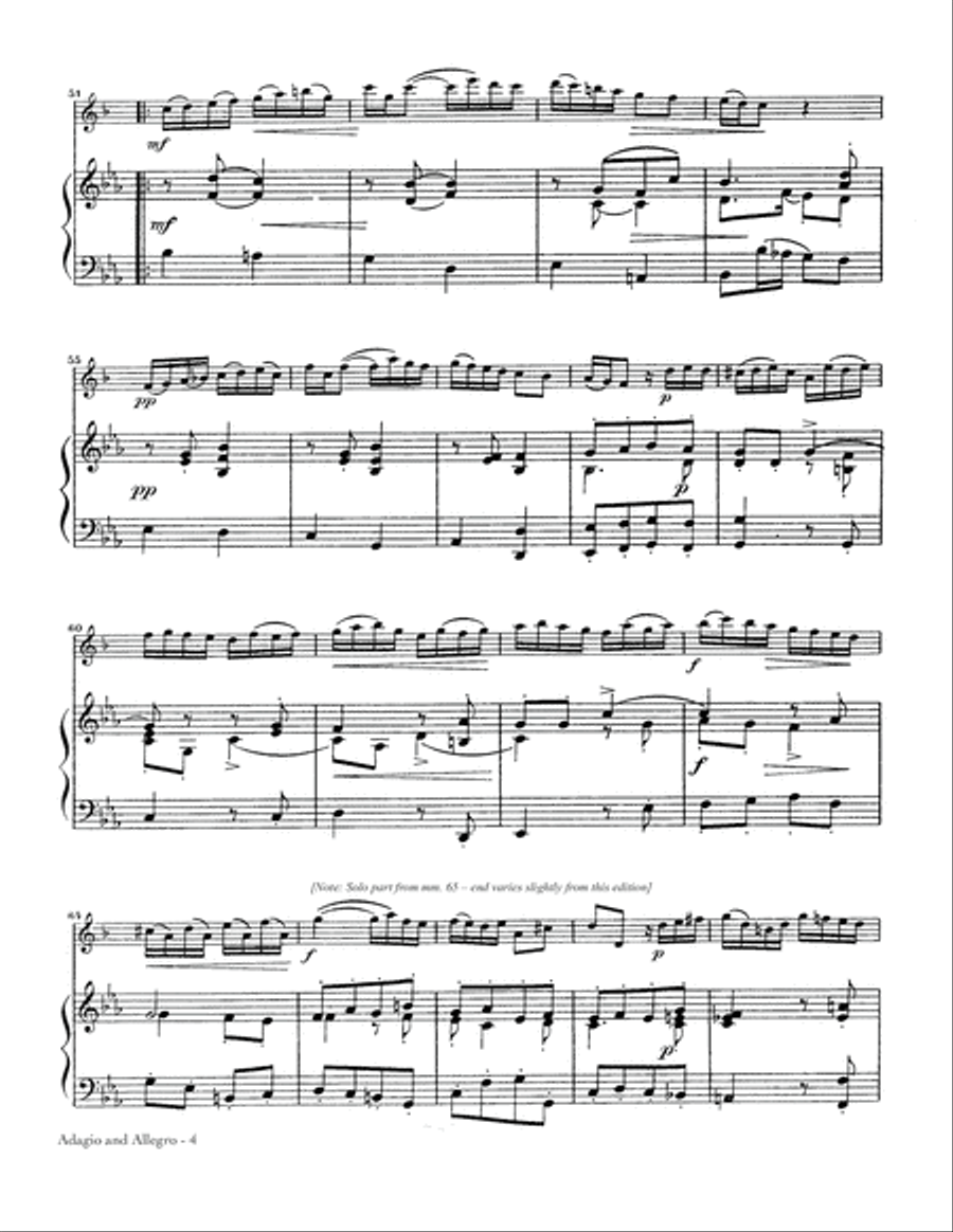 Adagio And Allegro School and Community scores gallery preview page 4