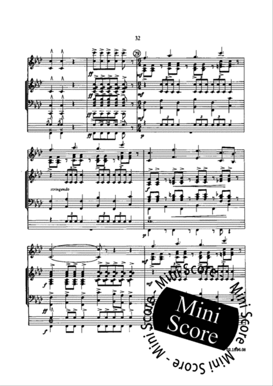 Impressions Rhapsodiques Concert Band scores gallery preview page 35