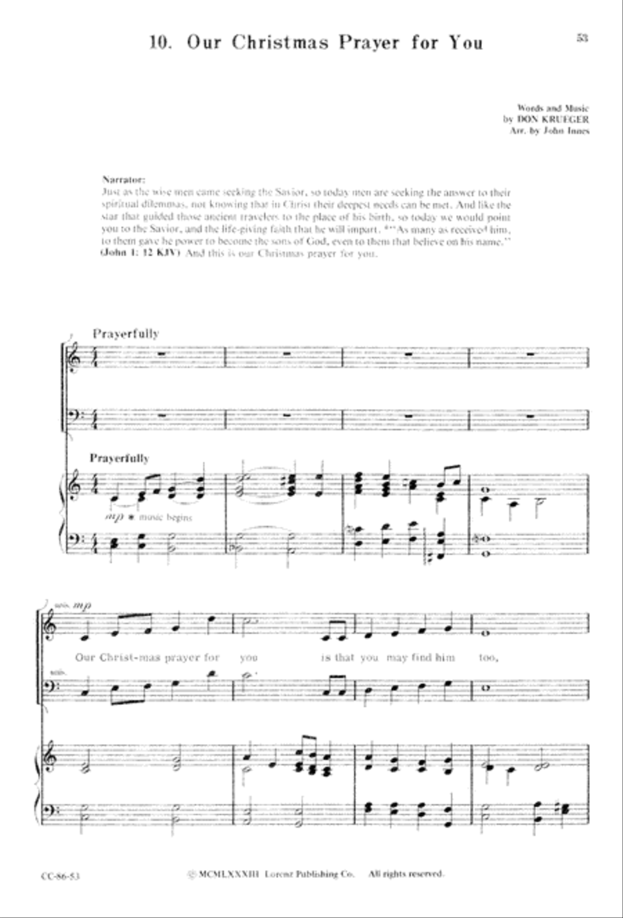 Angels' Song Angels' Song 4-Part scores gallery preview page 55