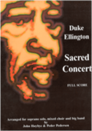 Book cover for Sacred Concert - Partitur