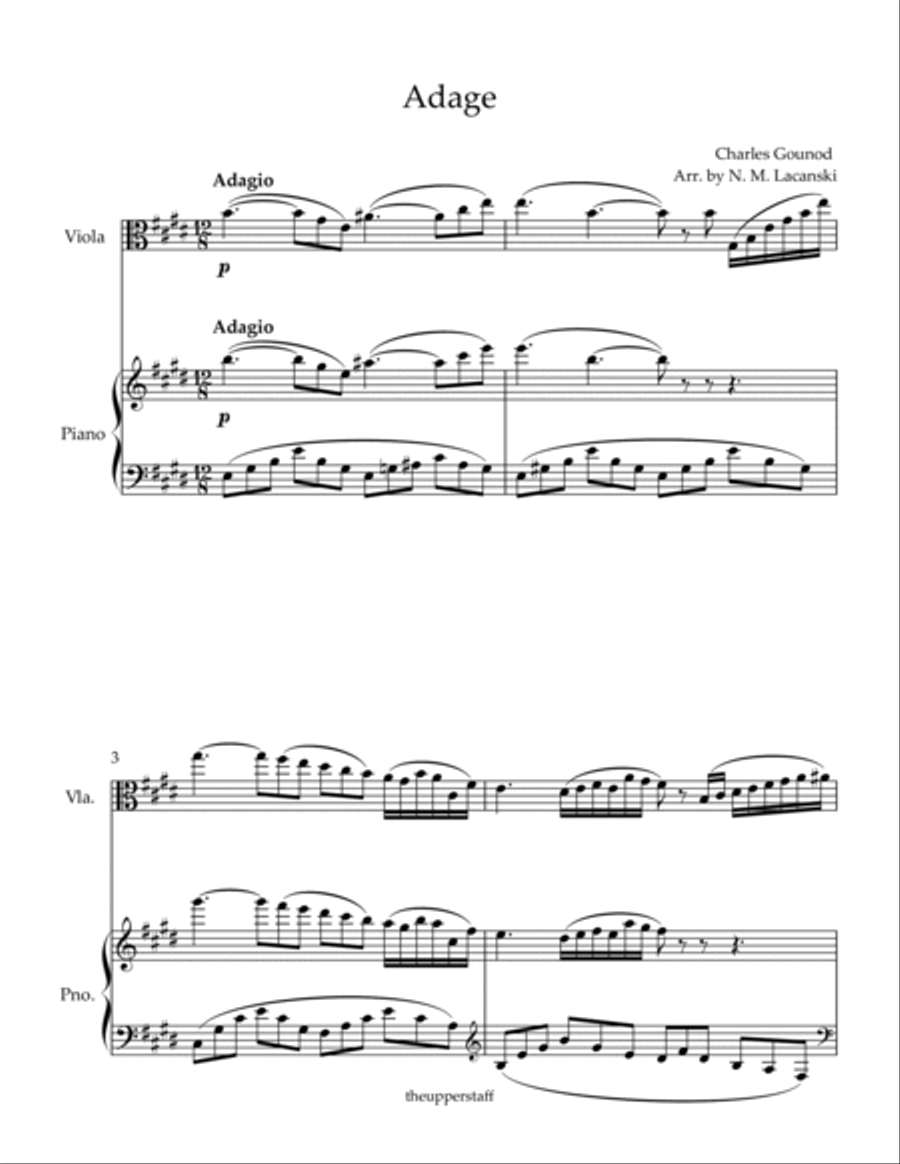 Adage Adage Viola scores gallery preview page 2