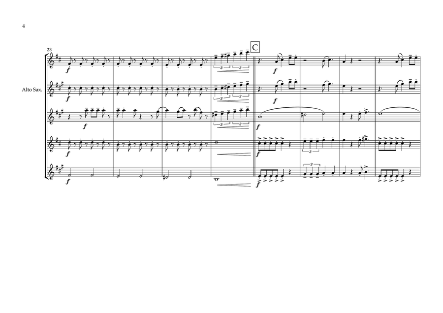 It Must Be Love It Must Be Love Woodwind Ensemble scores gallery preview page 4