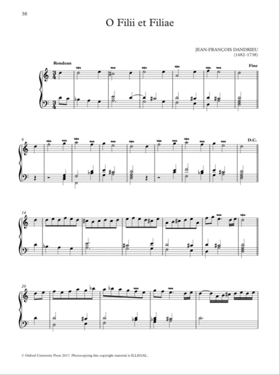 Oxford Book of Lent and Easter Organ Music for Manuals Organ Solo scores gallery preview page 38
