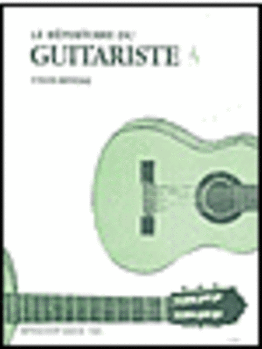 Repertoire Du Guitariste - Volume 3