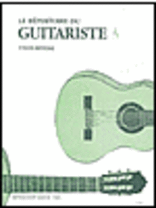 Book cover for Repertoire du Guitariste - Volume 3