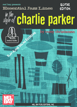 Book cover for Essential Jazz Lines: The Style of Charlie Parker, Guitar Edition