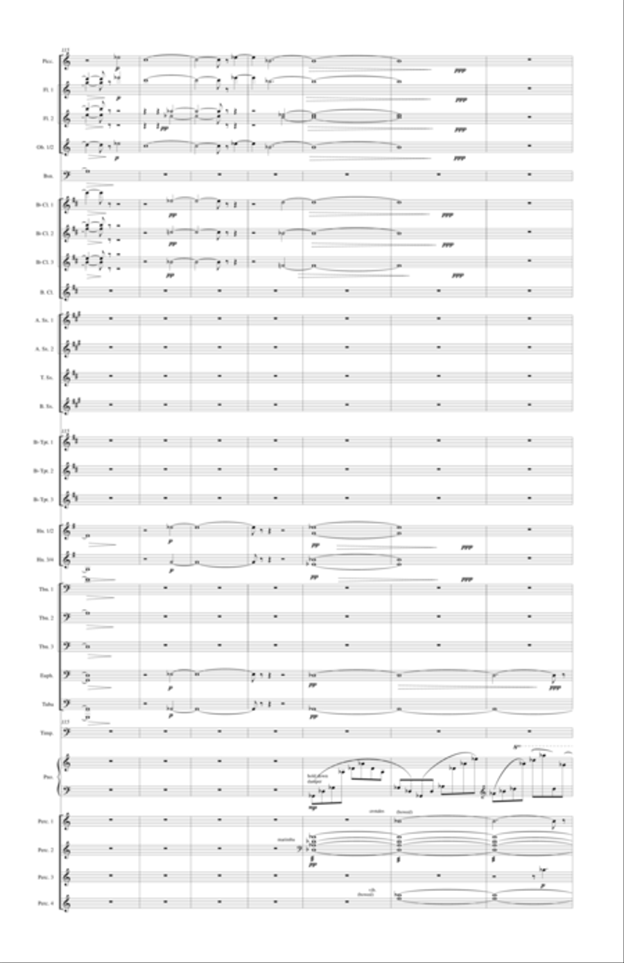 With Voice of Triumph Raised Concert Band scores gallery preview page 20