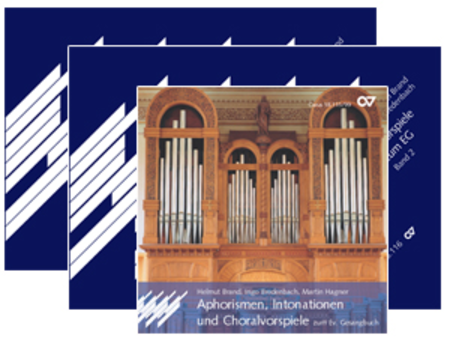 Aphorismen, Intonationen und Choralvorspiele - Set (Band I + Band II + CD) image number null