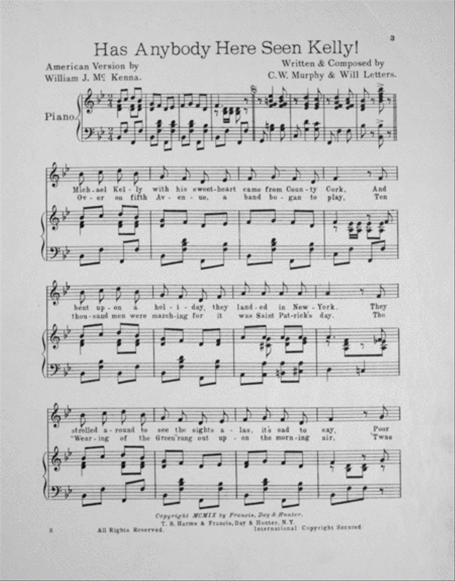 Has Anybody Here Seen Kelly Voice scores gallery preview page 2