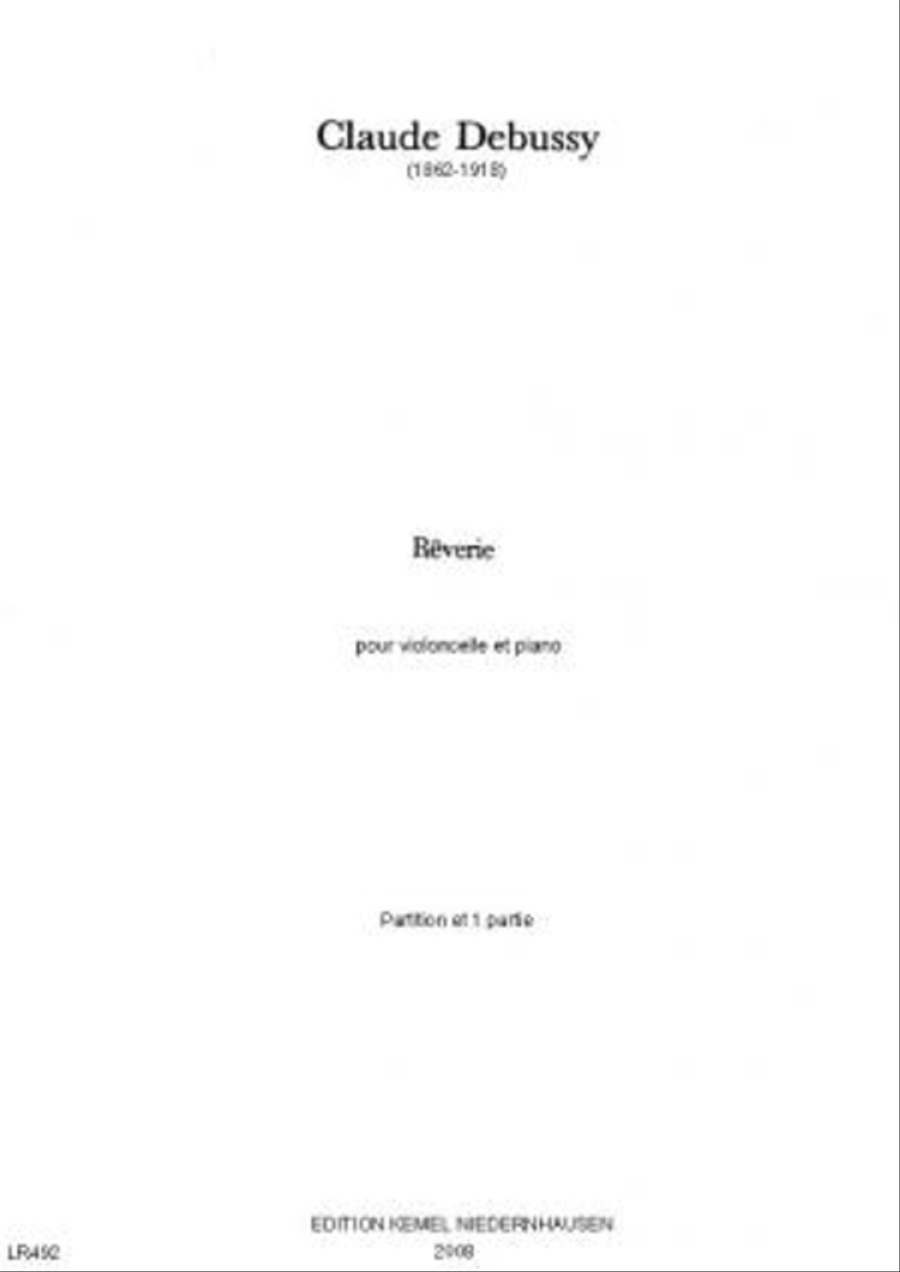 Reverie Piano Accompaniment scores gallery preview page 1