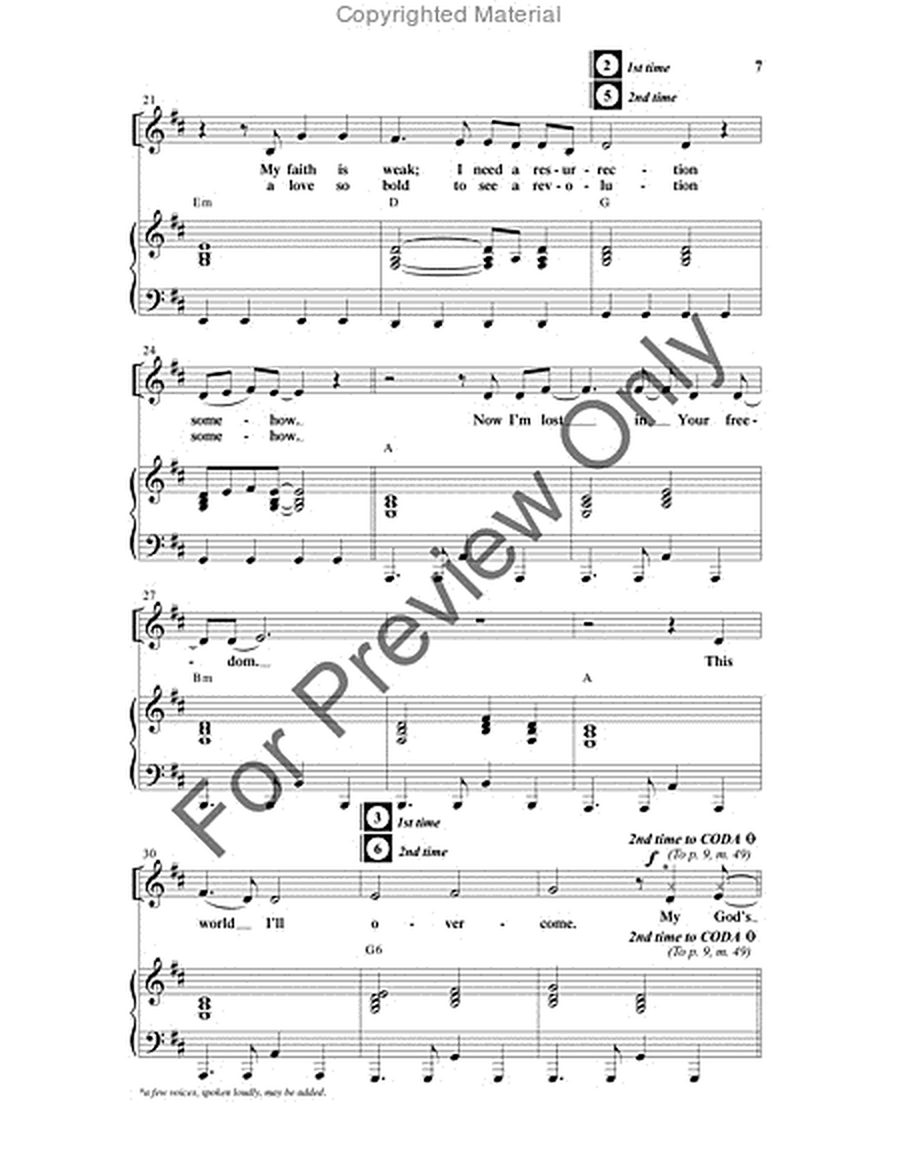 God's Not Dead - Choral Book image number null