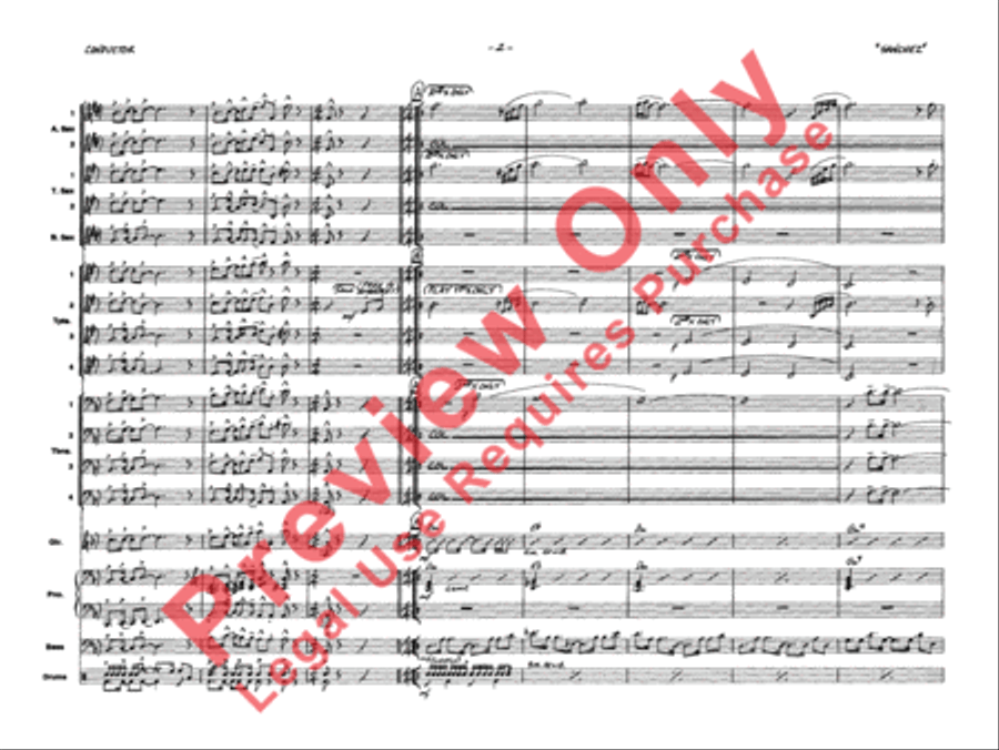 Children of Sanchez Jazz Ensemble scores gallery preview page 5