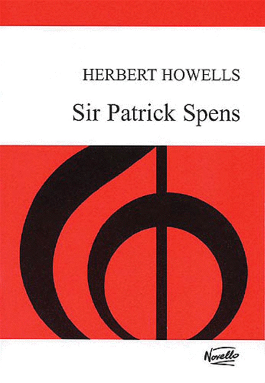 Herbert Howells: Sir Patrick Spens Op.23 4-Part scores gallery preview page 1