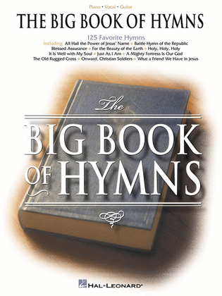 Book cover for The Big Book of Hymns