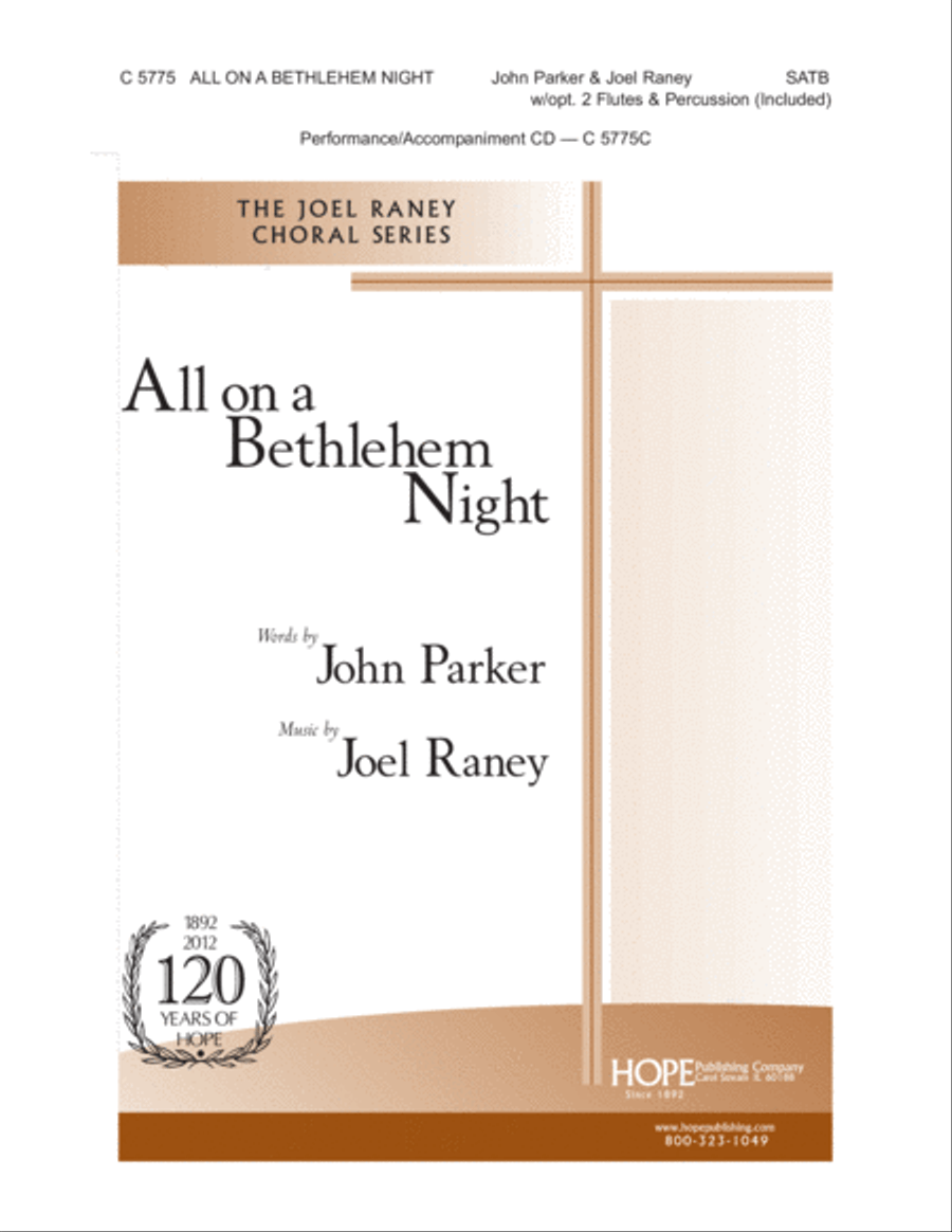 All on a Bethlehem Night 4-Part scores gallery preview page 2