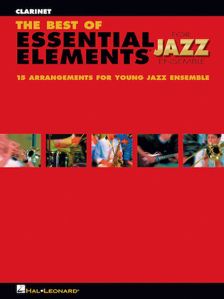 Book cover for The Best of Essential Elements for Jazz Ensemble (Clarinet)