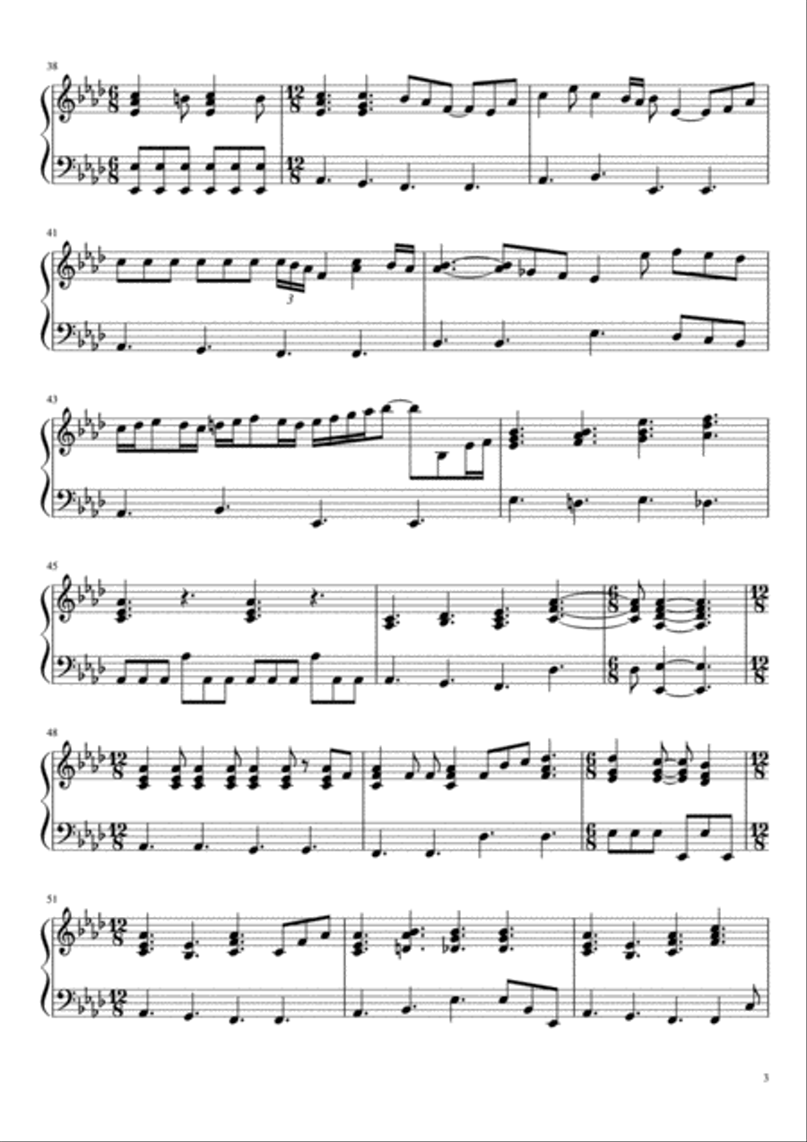 Somebody To Love Voice scores gallery preview page 3