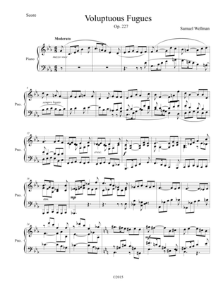 Three Voluptuous Fugues, Op. 227