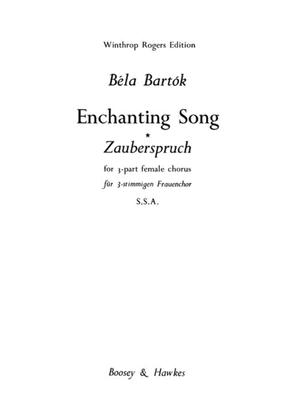 Book cover for Enchanting Song