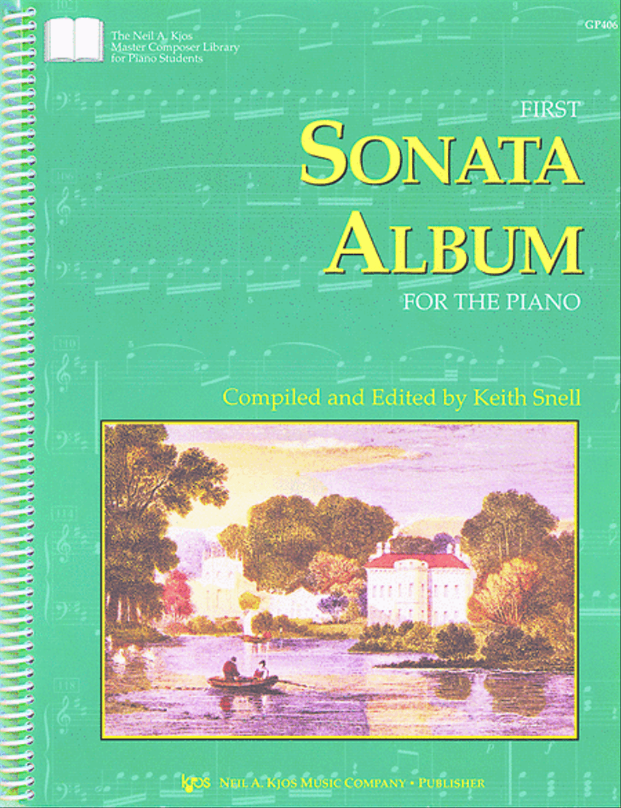 First Sonata Album Piano Solo scores gallery preview page 1