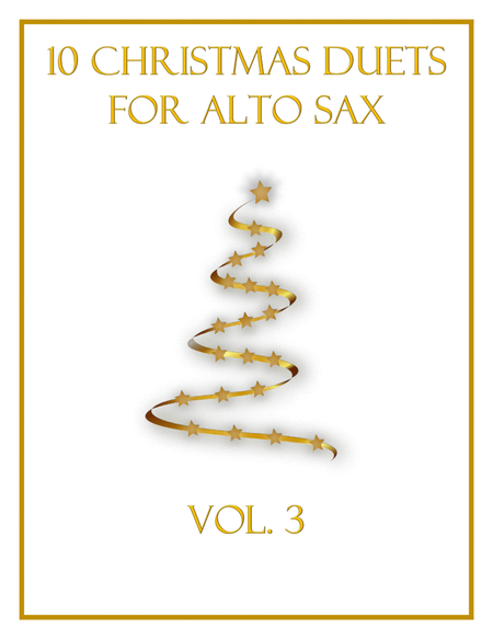 10 Christmas Duets for Alto Sax (Vol. 3) image number null