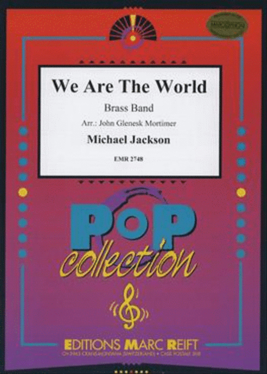 We Are The World Brass Band scores gallery preview page 1